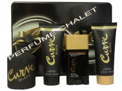 LIZ CLAIBORNE - CURVE BLACK SET (M) 4 PCS