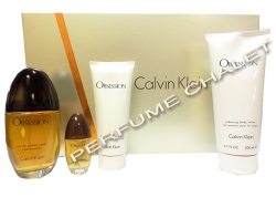 CALVIN KLEIN - OBSESSION SET (W) 4 PCS